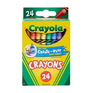 Crayola 24ct Crayons : Target