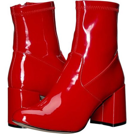 Steve Madden Sania (Red Patent) Women's Boots