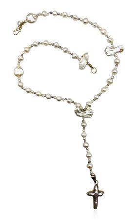 The Rosary Necklace By Mudd Pearl | Moda Operandi