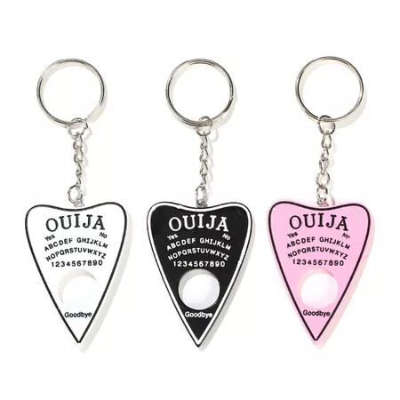 1PC Ouija planchette resin charm keychain Ouija keyring Ouija board keyring handbag charms for woman-in Key Chains from Jewelry & Accessories on Aliexpress.com | Alibaba Group