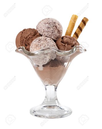 ice cream in glass - Google Search