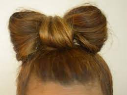 hair in bow shape - Google Search
