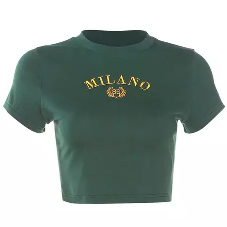Milano Crop Top | BOOGZEL APPAREL – Boogzel Clothing