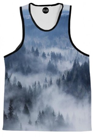 White Pines Tank Top | Nature Themed Clothing and Tank Tops