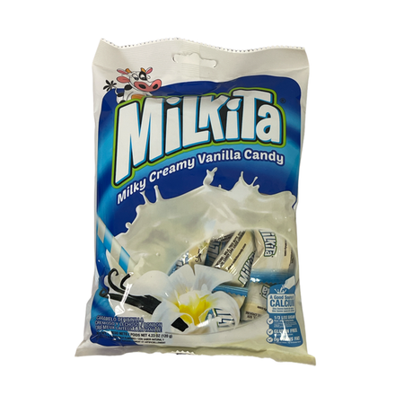 Milkita Milky Creamy Vanilla Candy Soft Chew Candy; Rich Source of Calcium; Pack of 4.23 OZ (120g) - Walmart.com