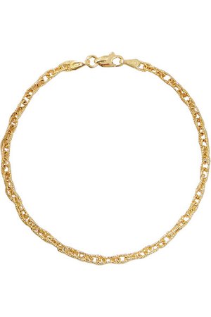 STONE AND STRAND | 14-karat gold bracelet | NET-A-PORTER.COM