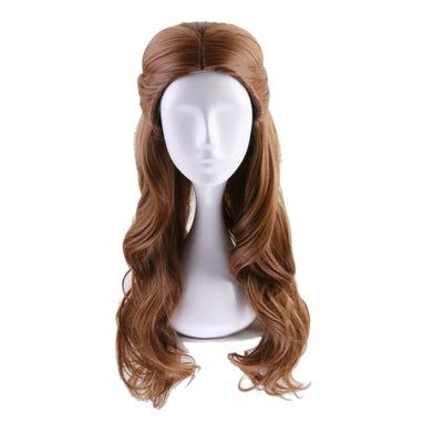 Beauty and the Beast Princess Belle Wig Cosplay Costume Women Long Wav – CosWigShop.com