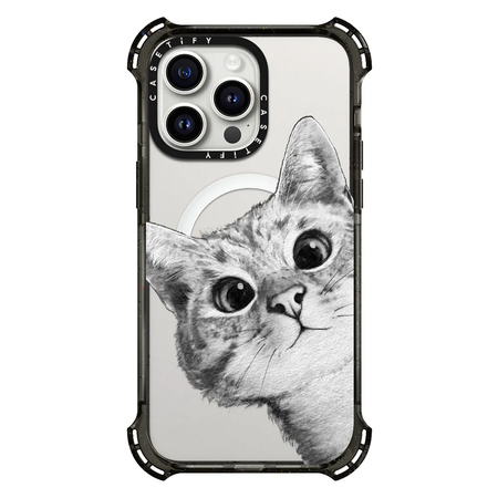 casetify iPhone 15 pro case cat