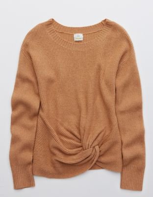 OFFLINE Knot Sweater brown