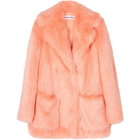 peach fur coat – Recherche Google