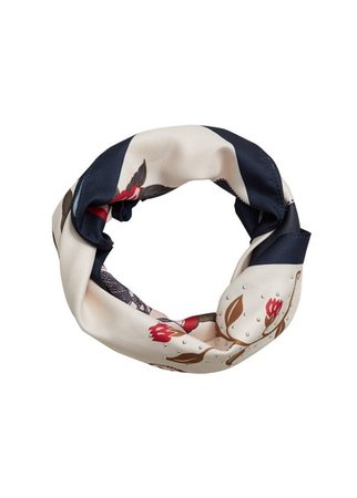 Violeta BY MANGO Flowers printed scarf