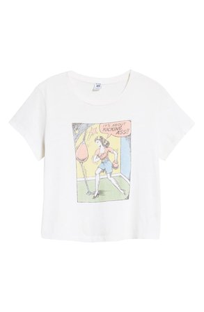 Re/Done Classic Kick Graphic Tee | Nordstrom