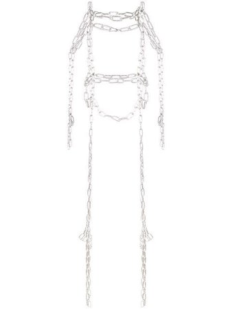 Comme Des Garçons long chain harness $1,295 - Buy Online SS19 - Quick Shipping, Price