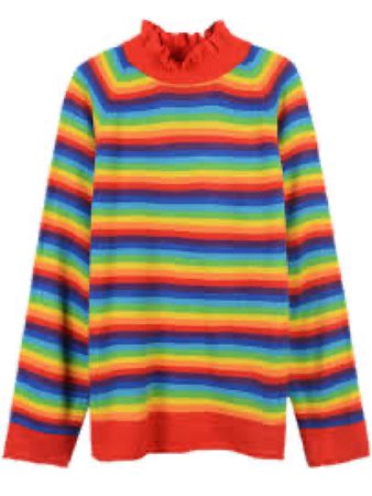 Rainbow Aesthetic Sweatshirt Sweater
