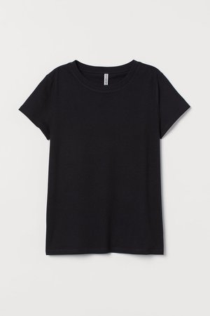 Jersey T-shirt - Black