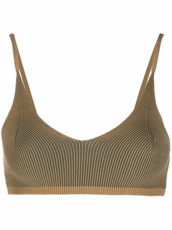 Shop Jacquemus Le bandeau Valensole knitted bralette with Express Delivery - FARFETCH