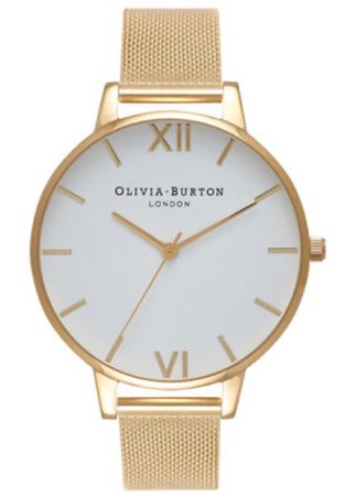 Olivia B gold watch