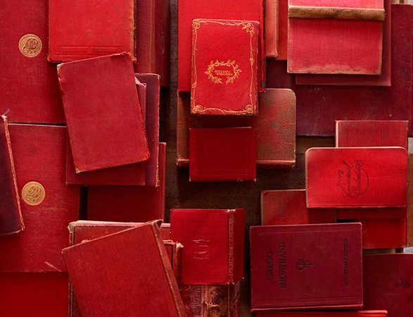 red book aesthetic