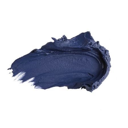 Navy Blue Paint Brush-Stroke Swatch, Navy Blue Lipstick Stroke Swatch Smear