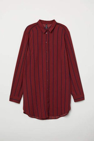 Creped Shirt - Red