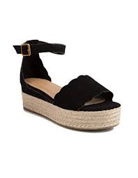 black espadrille sandals
