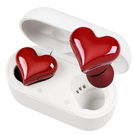 Softbank - Heart-shaped wireless Bluetooth earbuds