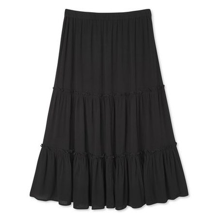 George Women's Tiered Crinkle Skirt | Walmart Canada