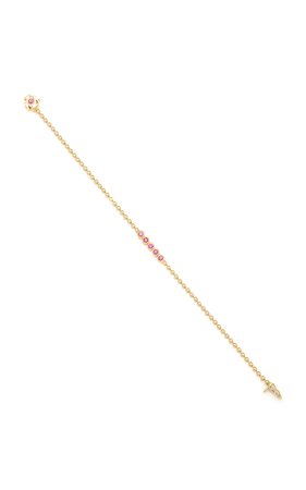 18K Gold Pink Sapphire Bracelet by ARK | Moda Operandi