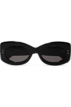 Alaïa | Square-frame studded acetate sunglasses | NET-A-PORTER.COM