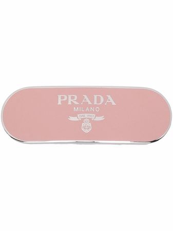 Prada logo-plaque hair clip - FARFETCH