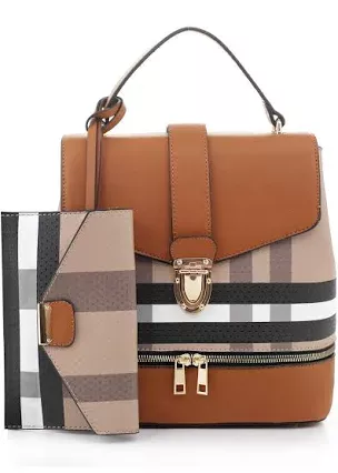 Brown backpack purse - Google Search