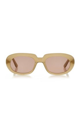 Riviera Round-Frame Acetate Sunglasses By Velvet Canyon | Moda Operandi