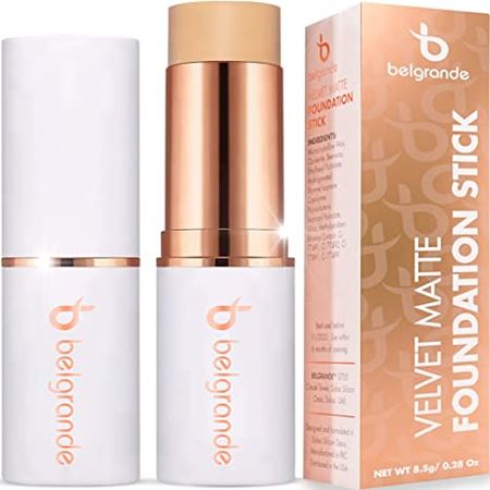 Amazon.com : Belgrande Radiant Foundation Stick. Healthy Looking Smooth Finish. Skin Perfecting. : Beauty & Personal Care