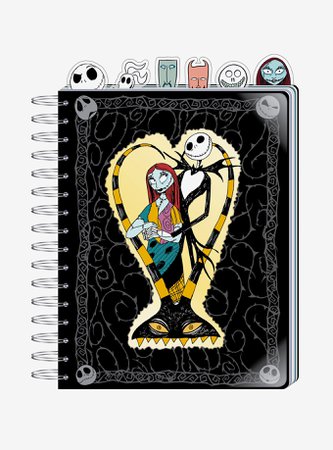 The Nightmare Before Christmas Tabbed Journal