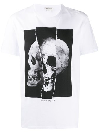Alexander Mcqueen Skull Print T-Shirt Ss20
