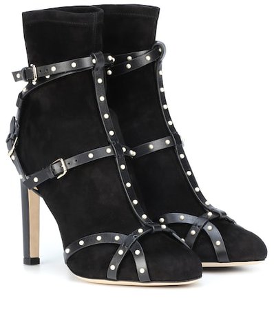 Brianna 100 suede ankle boots