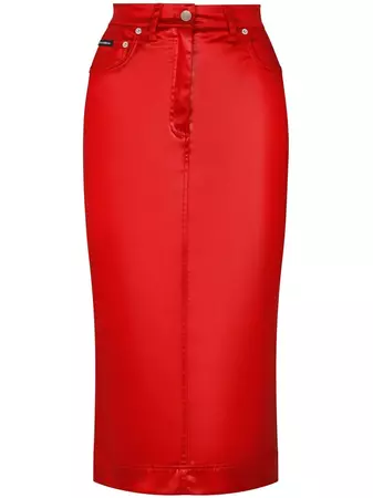 Dolce & Gabbana Bodycon Pencil Skirt