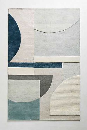Abstract Geometry Rug | Anthropologie