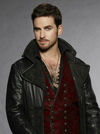 Colin O'Donoghue as Captain Hook (on Once Upon A Time)