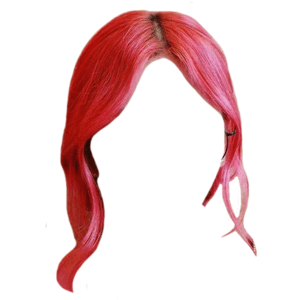 Pink/Red Hair PNG