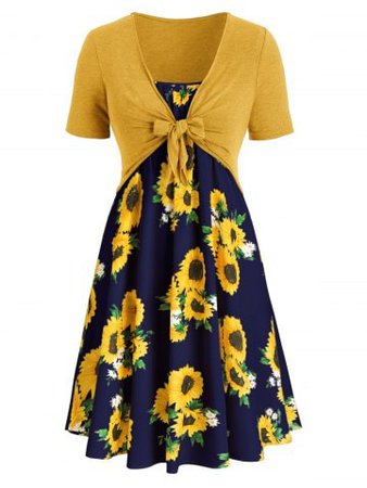 2020 Sunflower Dress Best Online For