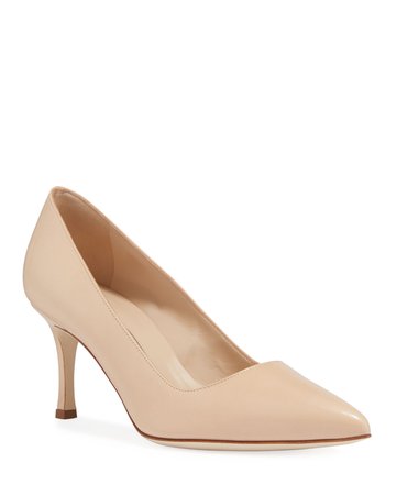 Manolo Blahnik BB Suede 70mm Pumps and Matching Items & Matching Items | Neiman Marcus