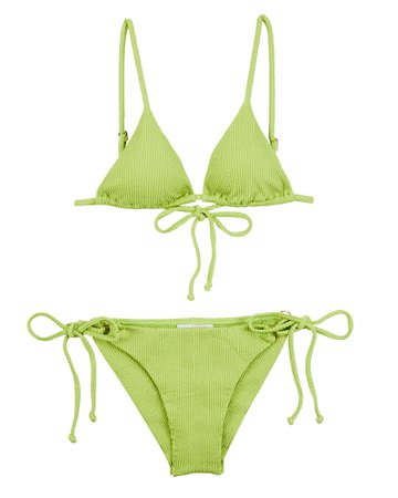 La Sirène Bossy Triangle Bikini Set | INTERMIX®