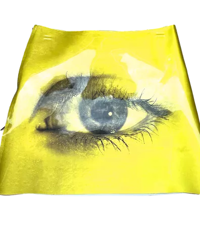 Blinking Eye Mini Skirt | leeann-huang