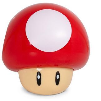 Paladone Products Ltd. Super Mario Bros. Toad Mushroom Figural Mood Light With Sound | 5 Inches Tall : Target