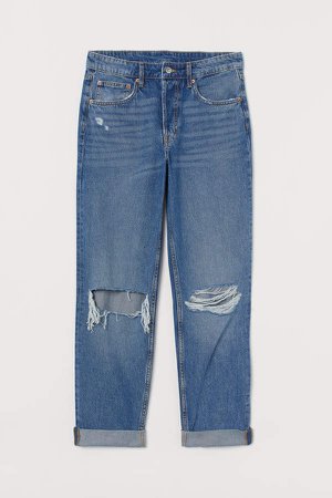 Boyfriend Regular Jeans - Blue