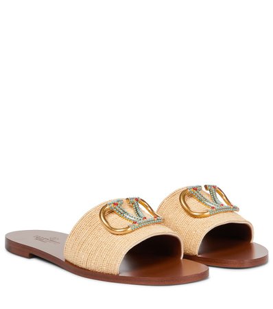 Valentino slide sandals