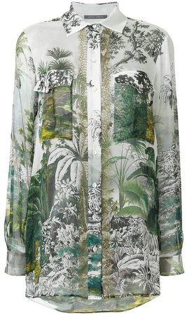 long sleeved gardenia blouse