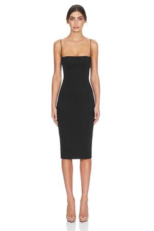 Sophie Dress in Black by Misha Collection