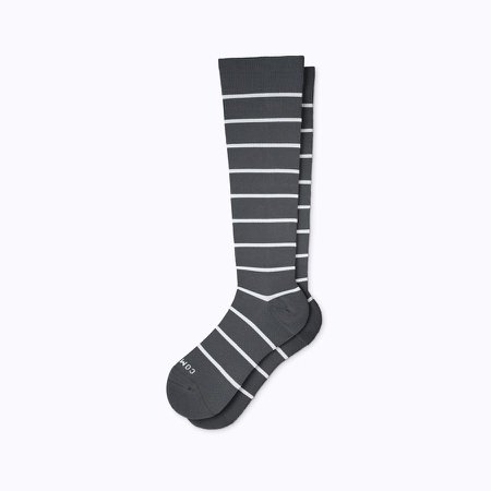 Knee-High Compression Socks – Stripes